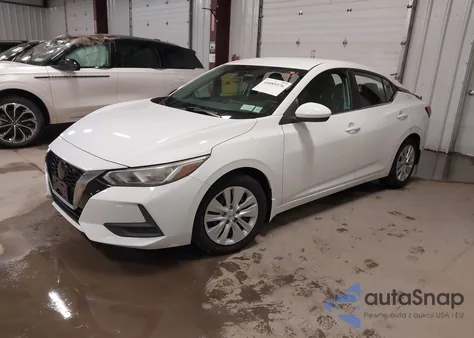 2021 Nissan Sentra S Xtronic Cvt z USA, uszkodzony, nr VIN 3N1AB8BV7MY261923